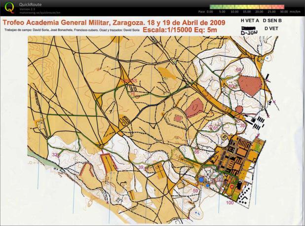 O-BM Zaragoza (parcial score 2ºdia) (19/04/2009)