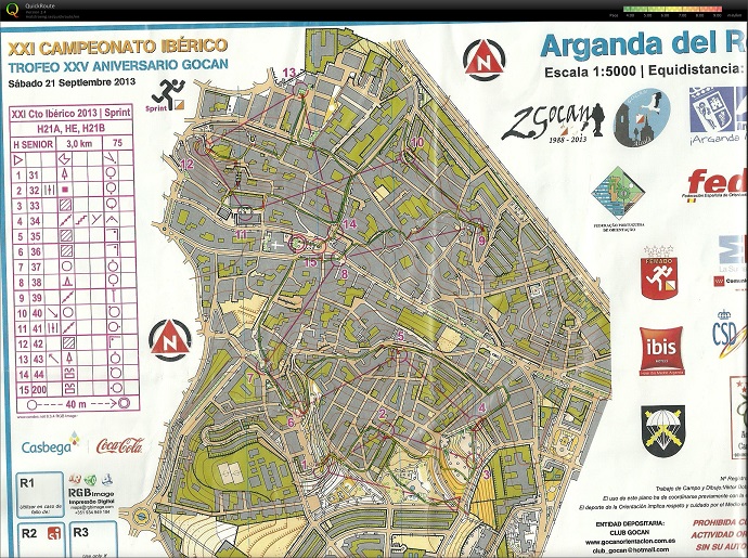 XXV Aniversario GOCAN-Campeonato Ibérico II-Sprint (2013-10-20)