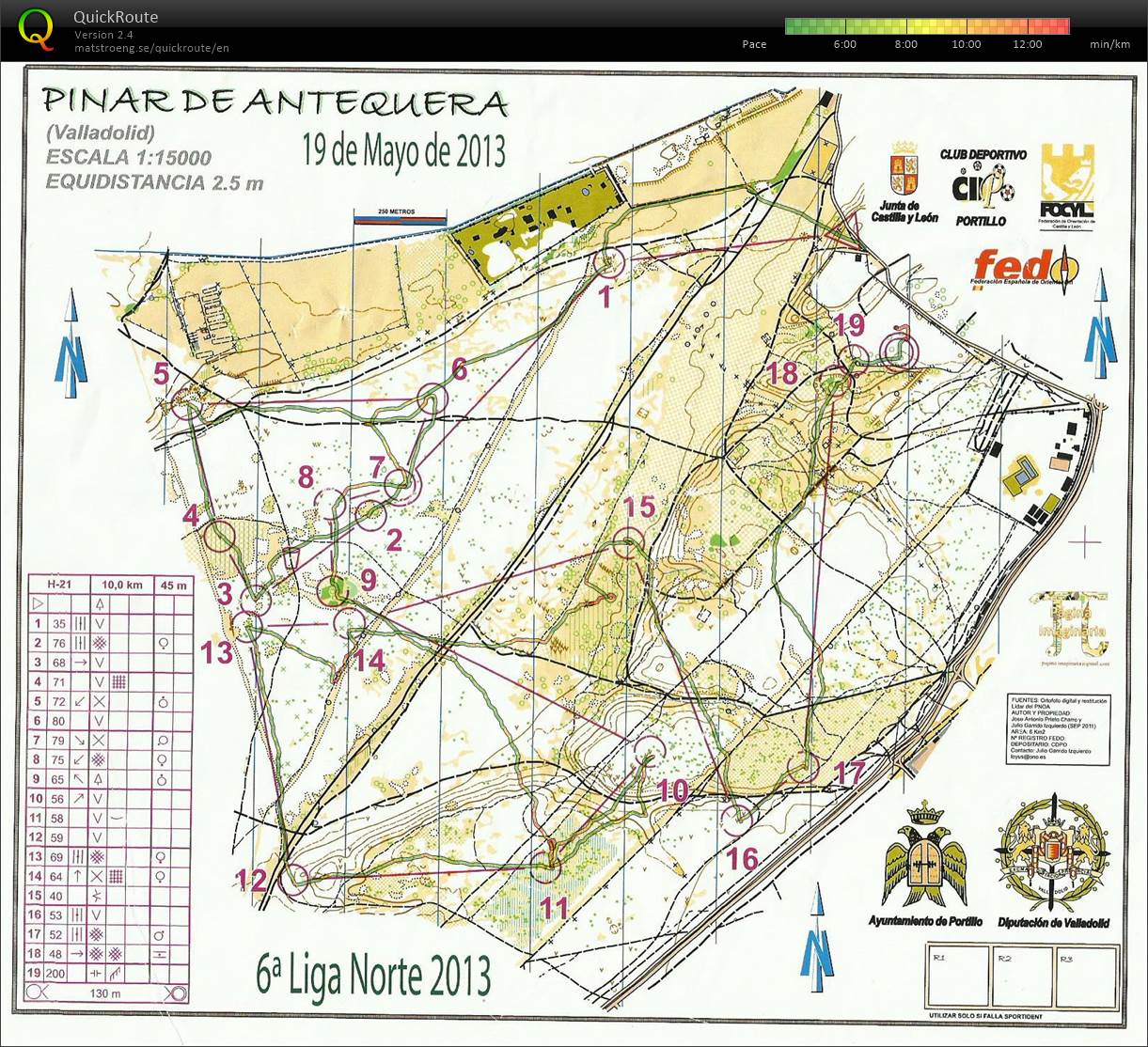 6ª LIGA NORTE H21 (19/05/2013)