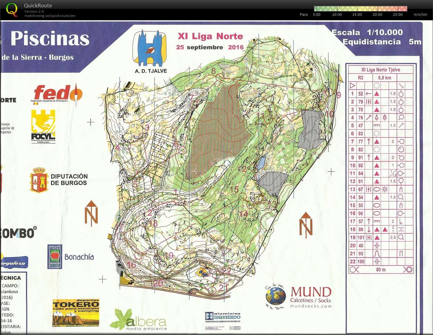 11ª Liga Norte 2016 Palacios de la Sierra M21 (2016-09-25)
