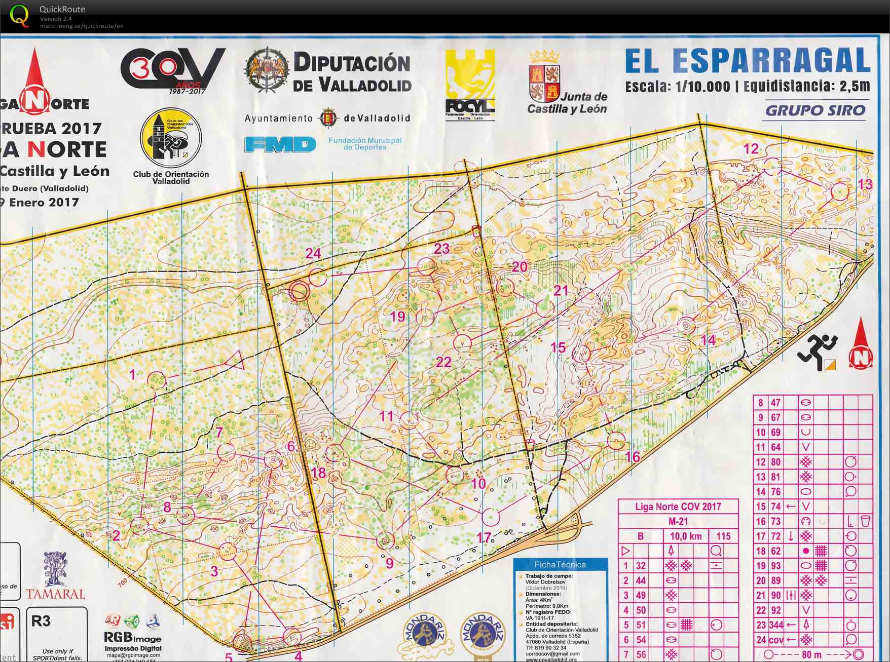 1ª LN Pinar de Duero (2017-01-29)