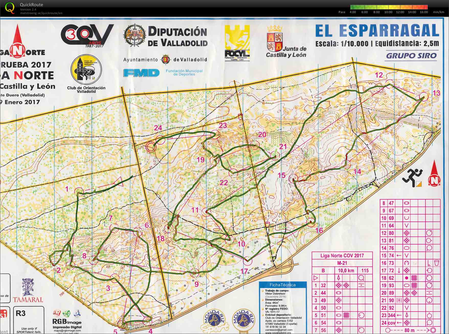 1ª LN Pinar de Duero (2017-01-29)