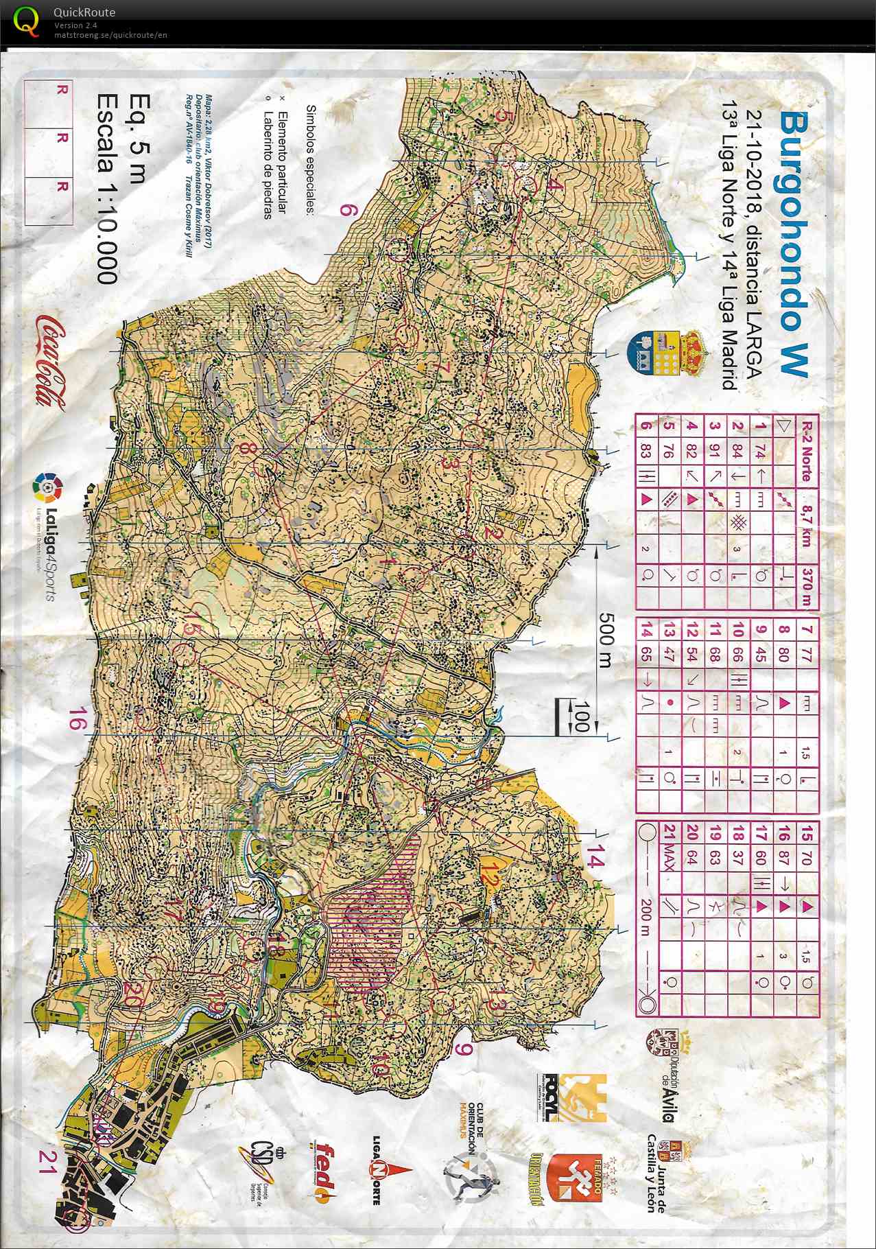 Liga Norte Burgohondo 2018 - Larga (2018-10-21)