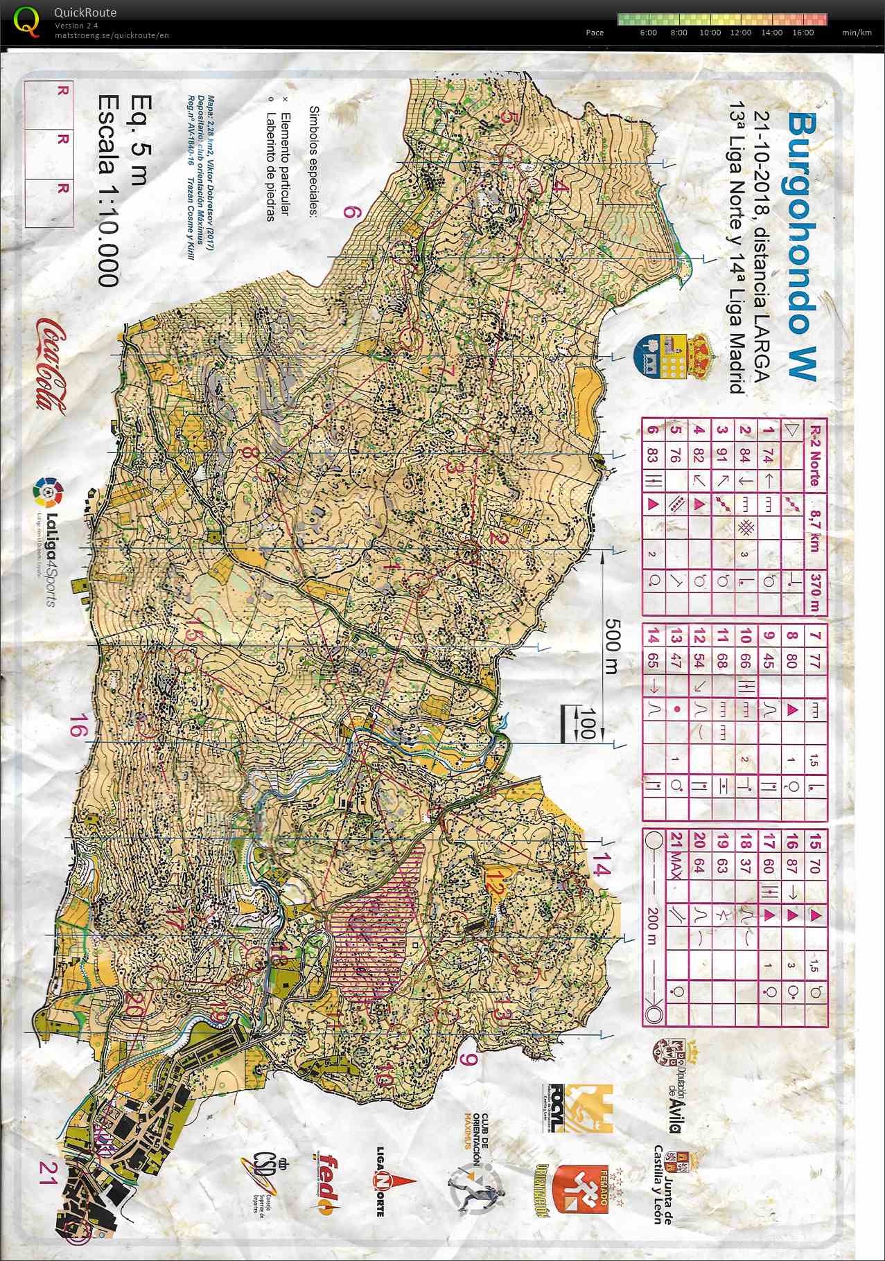 Liga Norte Burgohondo 2018 - Larga (2018-10-21)