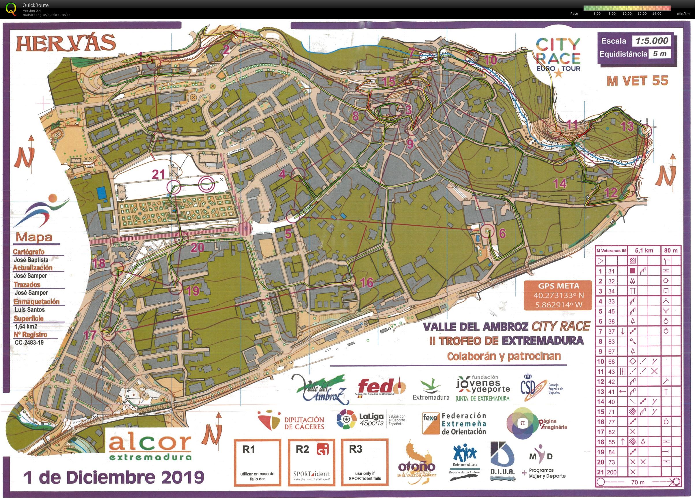 City Race HERVÁS. (2019-11-30)
